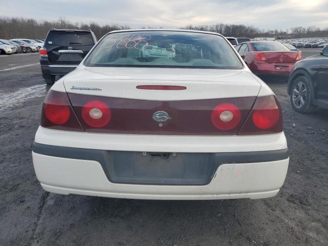 2G1WF52E149120165 - 2004 CHEVROLET IMPALA WHITE photo 6