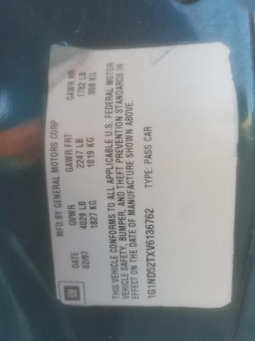 1G3NB52M8X6335334 - 1999 OLDSMOBILE CUTLASS GL أخضر صورة 12