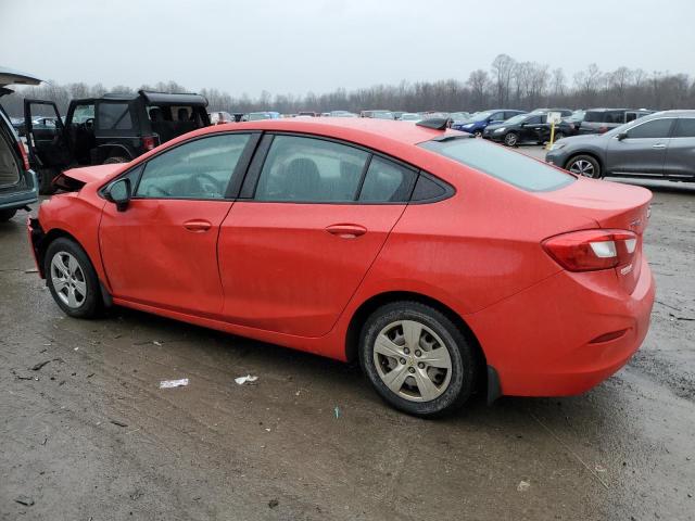 1G1BC5SM8H7171281 - 2017 CHEVROLET CRUZE LS RED photo 2