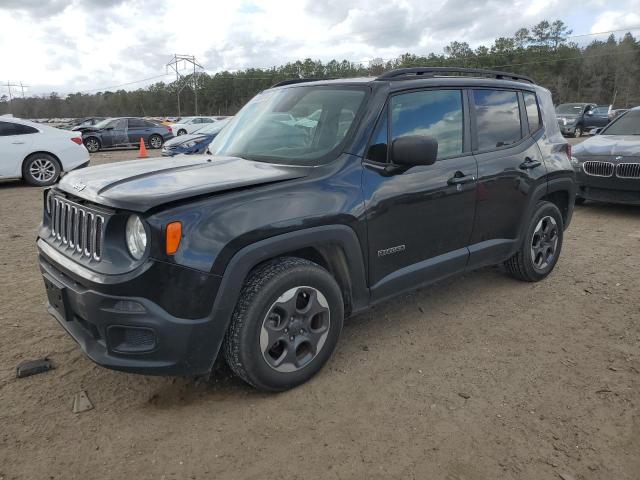 ZACCJAAB1HPE96075 - 2017 JEEP RENEGADE SPORT BLACK photo 1