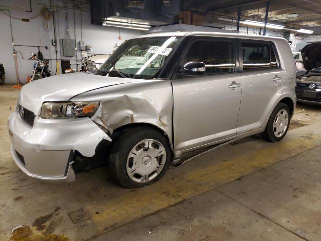 JTLKE50E781021862 - 2008 TOYOTA SCION XB 银色 照片 1