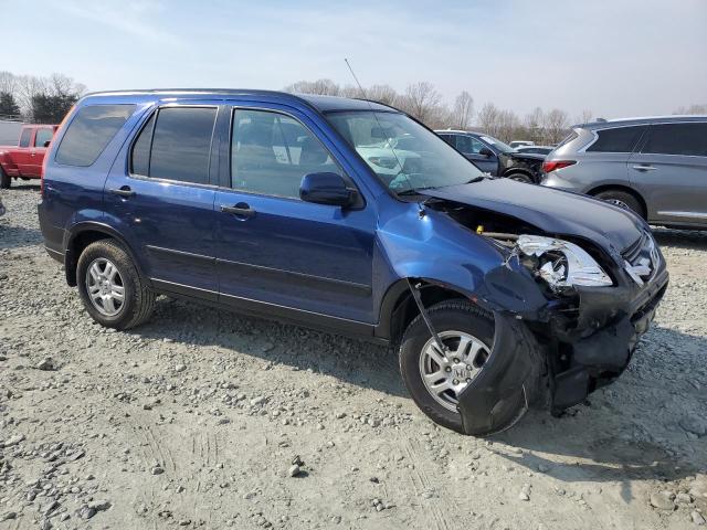 SHSRD78874U241133 - 2004 HONDA CR-V EX BLUE photo 4