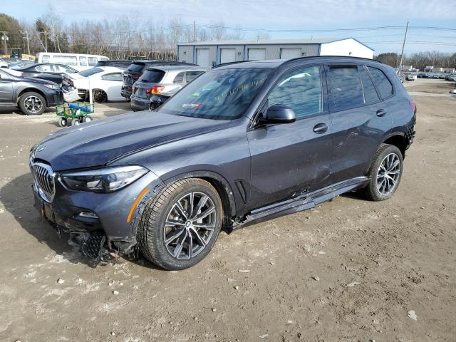 5UXCR6C51KLK82565 - 2019 BMW X5 XDRIVE40I GRAY photo 1