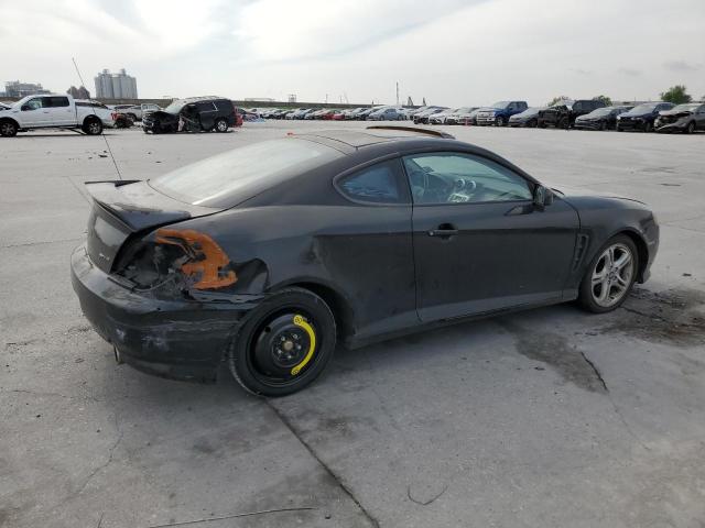 KMHHN65F36U208293 - 2006 HYUNDAI TIBURON GT BLACK photo 3