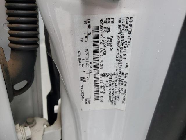 1FADP3F29GL393289 - 2016 FORD FOCUS SE WHITE photo 12