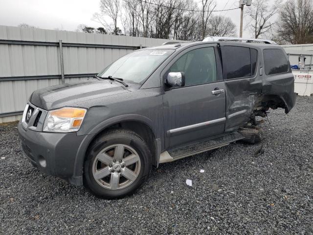 5N1BA0NE9CN603137 - 2012 NISSAN ARMADA SV GRAY photo 1