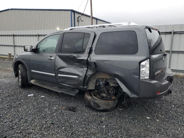 5N1BA0NE9CN603137 - 2012 NISSAN ARMADA SV GRAY photo 2