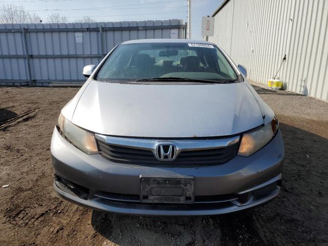 2HGFB2F40CH106055 - 2012 HONDA CIVIC LX SILVER photo 5