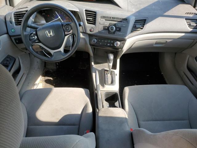 2HGFB2F40CH106055 - 2012 HONDA CIVIC LX SILVER photo 8