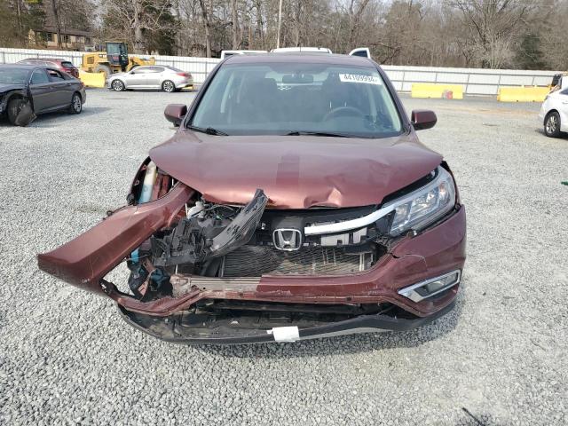 5J6RM4H57GL110078 - 2016 HONDA CR-V EX BURGUNDY photo 5