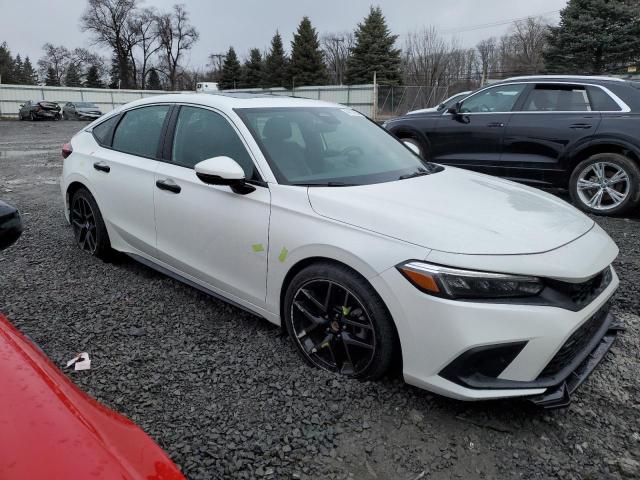 19XFL1H89NE002037 - 2022 HONDA CIVIC SPORT TOURING 白色 照片 4