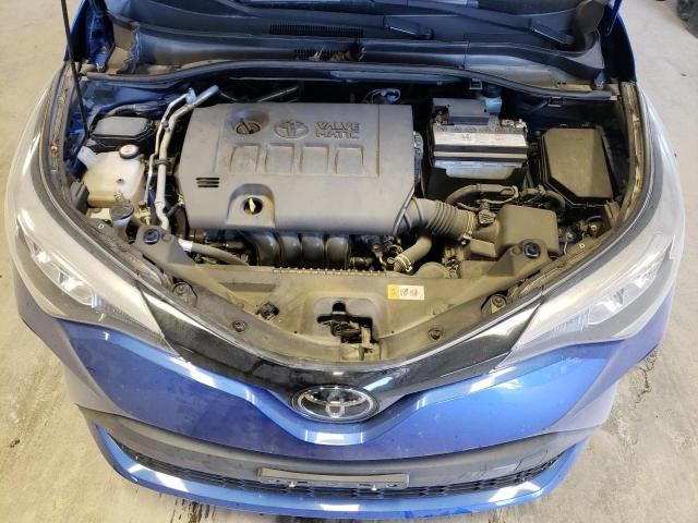 JTNKHMBX3M1102908 - 2021 TOYOTA C-HR XLE BLUE photo 11