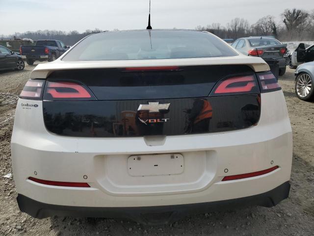 1G1RB6E40CU104638 - 2012 CHEVROLET VOLT WHITE photo 6