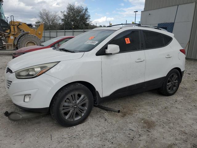 KM8JU3AG9FU051418 - 2015 HYUNDAI TUCSON LIMITED WHITE photo 1