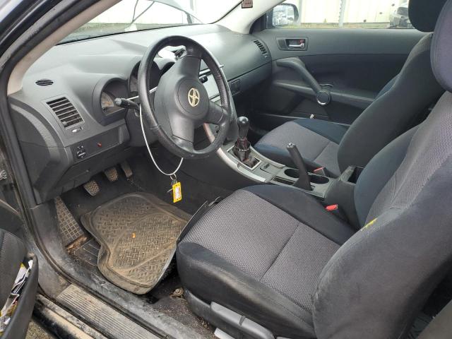 JTKDE177970148744 - 2007 TOYOTA SCION TC BLACK photo 7