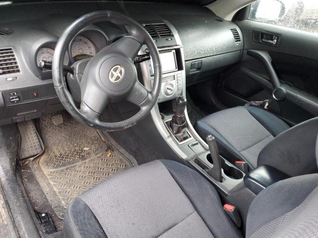 JTKDE177970148744 - 2007 TOYOTA SCION TC BLACK photo 8