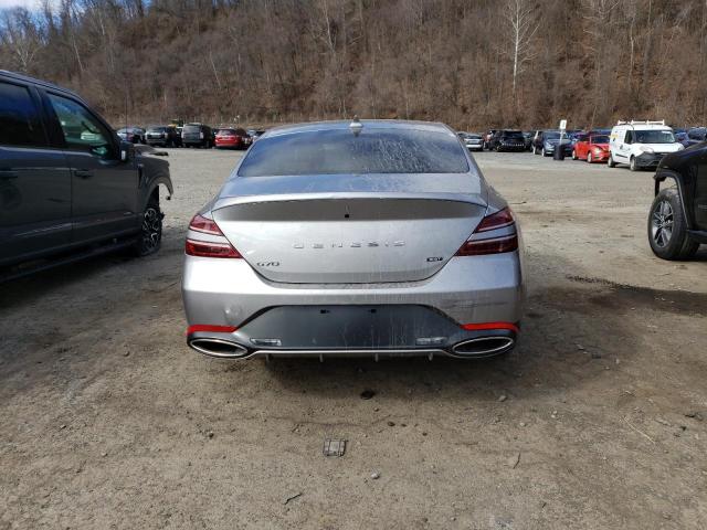 KMTG54TE0NU093747 - 2022 GENESIS G70 BASE GRAY photo 6