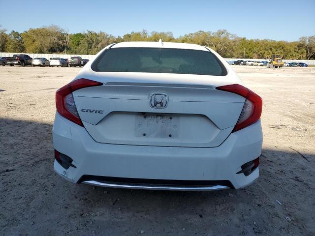 JHMFC1F75KX013721 - 2019 HONDA CIVIC EXL თეთრი ფოტო 6