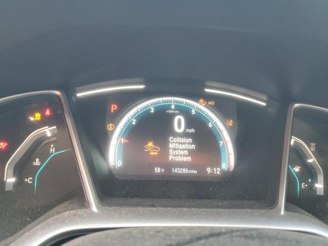 JHMFC1F75KX013721 - 2019 HONDA CIVIC EXL თეთრი ფოტო 9