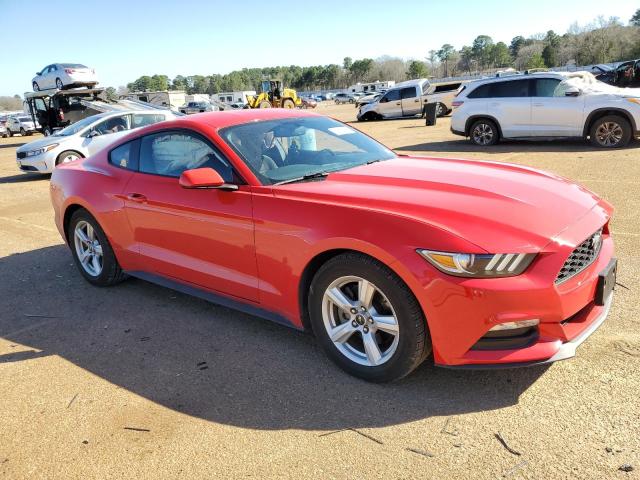 1FA6P8AM5H5265586 - 2017 FORD MUSTANG RED photo 4