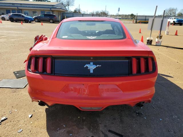 1FA6P8AM5H5265586 - 2017 FORD MUSTANG RED photo 6