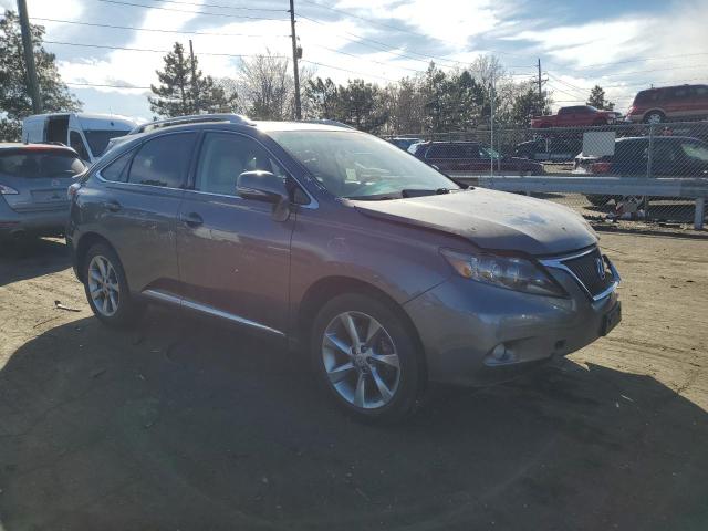 2T2BK1BA4CC132375 - 2012 LEXUS RX 350 GRAY photo 4