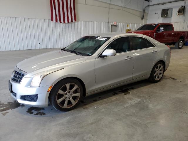 1G6AB5RA9D0178442 - 2013 CADILLAC ATS LUXURY SILVER photo 1