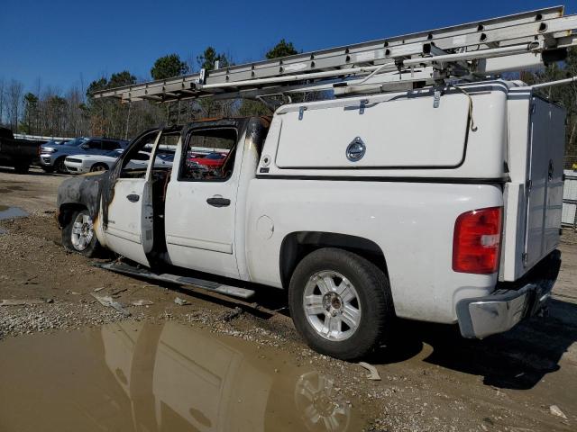 3GCXCUEJ6AG227513 - 2010 CHEVROLET SILVERADO C1500 HYBRID WHITE photo 2