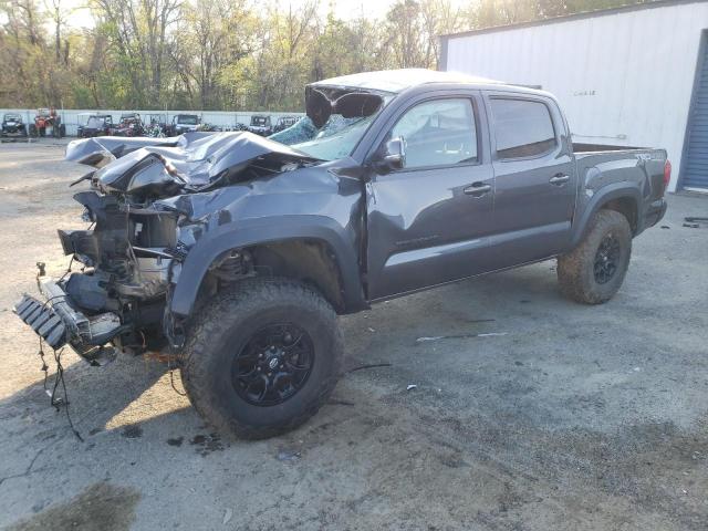 5TFCZ5AN2KX181039 - 2019 TOYOTA TACOMA DOUBLE CAB CHARCOAL photo 1