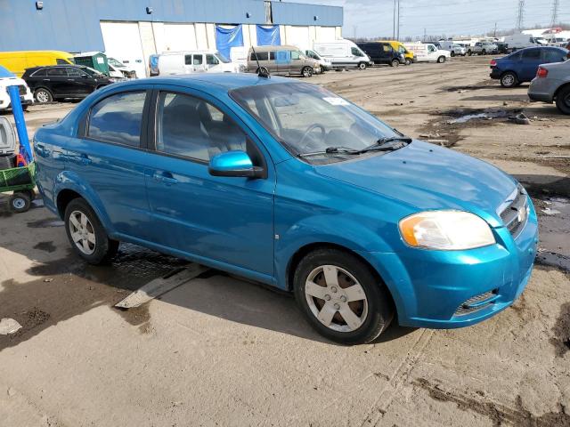 KL1TD56E39B612445 - 2009 CHEVROLET AVEO LS 蓝色 照片 4