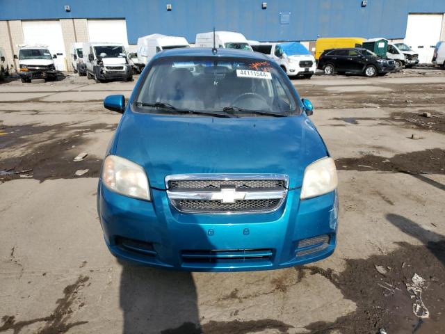 KL1TD56E39B612445 - 2009 CHEVROLET AVEO LS 蓝色 照片 5
