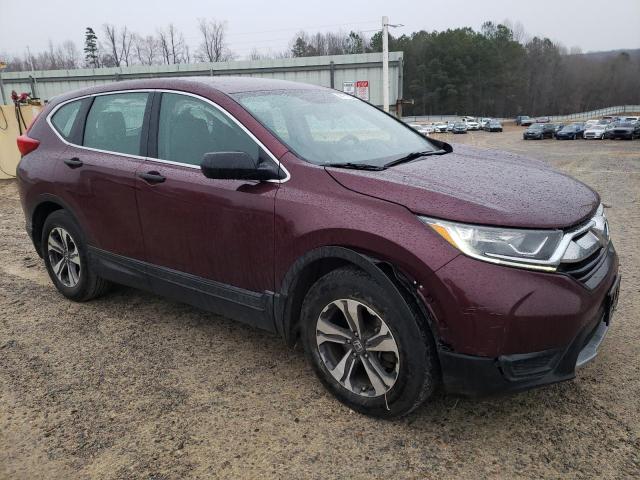 2HKRW5H31JH405225 - 2018 HONDA CR-V LX MAROON photo 4