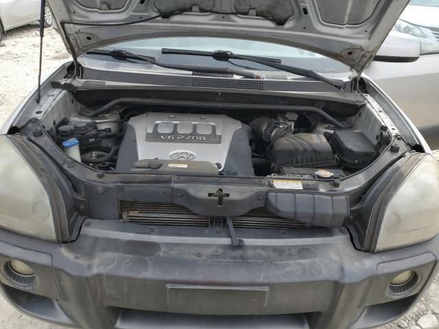 KM8JN72D26U434819 - 2006 HYUNDAI TUCSON GLS SILVER photo 12