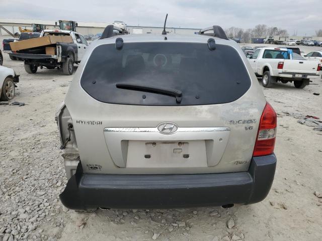 KM8JN72D26U434819 - 2006 HYUNDAI TUCSON GLS SILVER photo 6