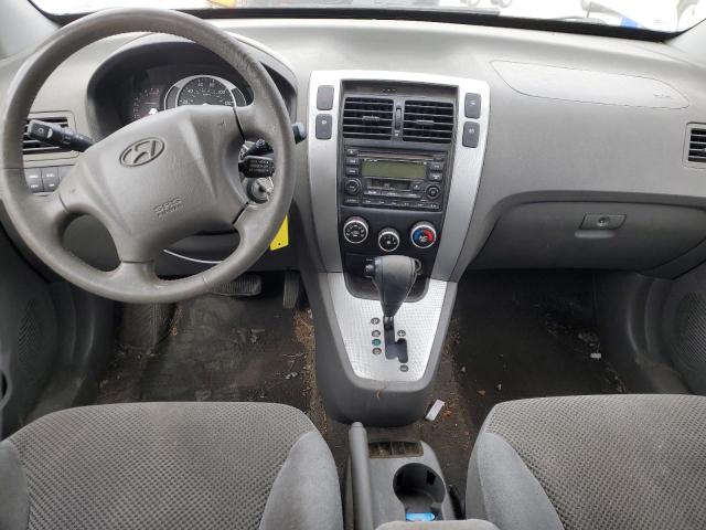 KM8JN72D26U434819 - 2006 HYUNDAI TUCSON GLS SILVER photo 8