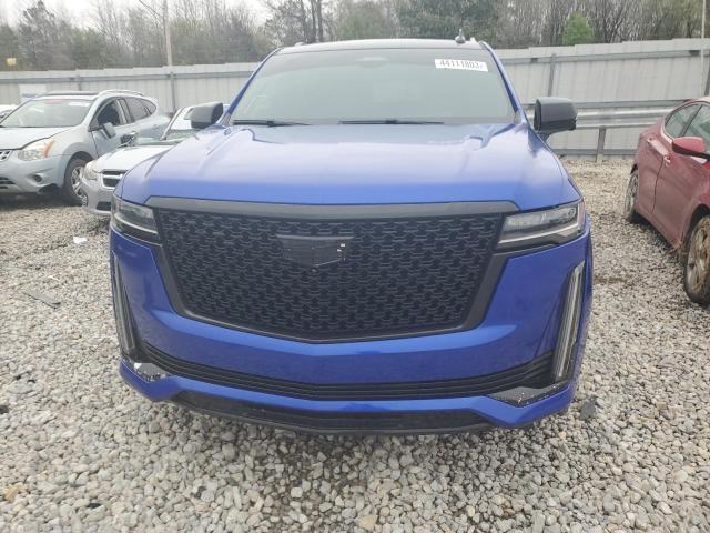 1GYS3LKL7MR254907 - 2021 CADILLAC ESCALADE ESV PREMIUM LUXURY BLUE photo 5