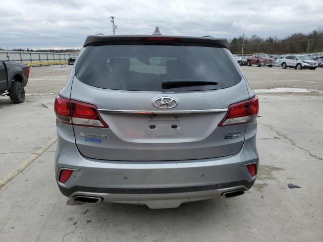 KM8SRDHF4JU283605 - 2018 HYUNDAI SANTA FE SE ULTIMATE SILVER photo 6