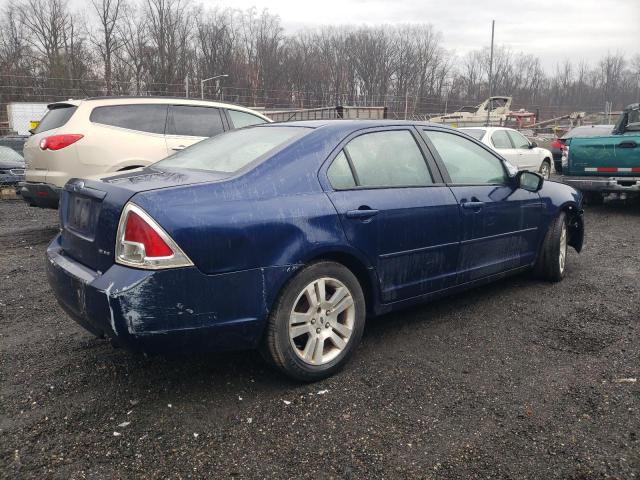 3FAFP07136R233647 - 2006 FORD FUSION SE BLUE photo 3