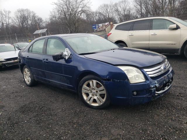 3FAFP07136R233647 - 2006 FORD FUSION SE BLUE photo 4