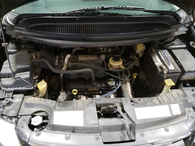 2C4GP54L95R316747 - 2005 CHRYSLER TOWN & COU TOURING შავი ფოტო 12