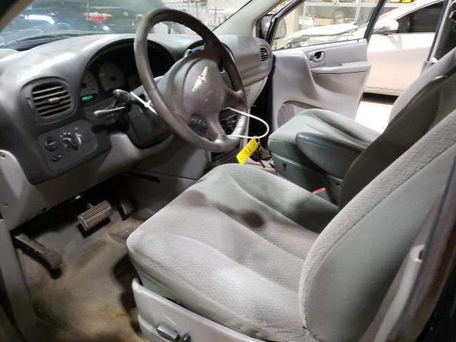 2C4GP54L95R316747 - 2005 CHRYSLER TOWN & COU TOURING შავი ფოტო 7