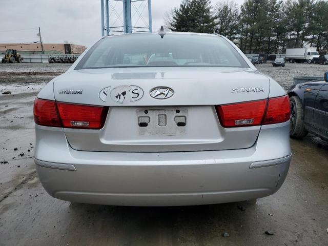 5NPET46CX9H456867 - 2009 HYUNDAI SONATA GLS SILVER photo 6