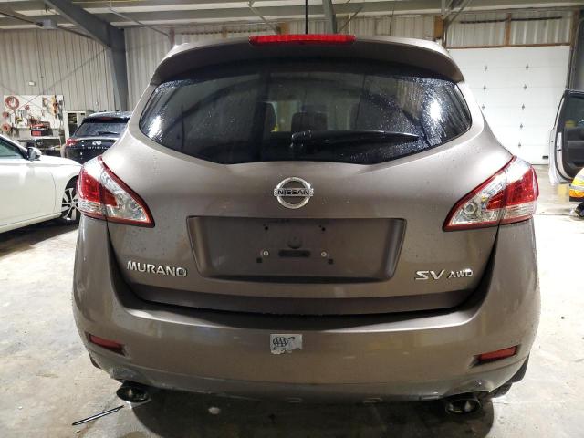 JN8AZ1MWXCW236367 - 2012 NISSAN MURANO S BROWN photo 6