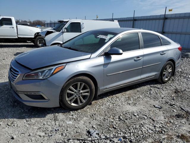 5NPE24AF9FH008488 - 2015 HYUNDAI SONATA SE SILVER photo 1