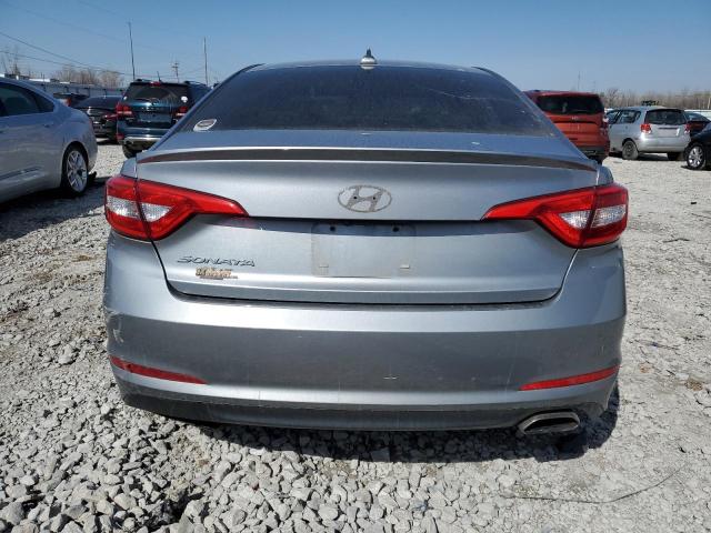 5NPE24AF9FH008488 - 2015 HYUNDAI SONATA SE SILVER photo 6