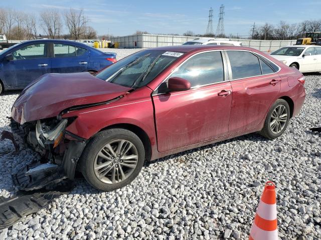 4T1BF1FK0HU682996 - 2017 TOYOTA CAMRY LE RED photo 1