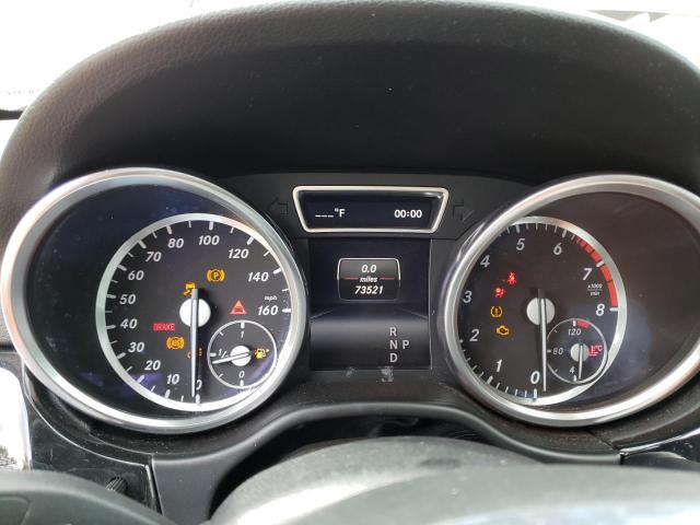 4JGDA5HB7EA360199 - 2014 MERCEDES-BENZ ML 350 4MATIC BURGUNDY photo 9