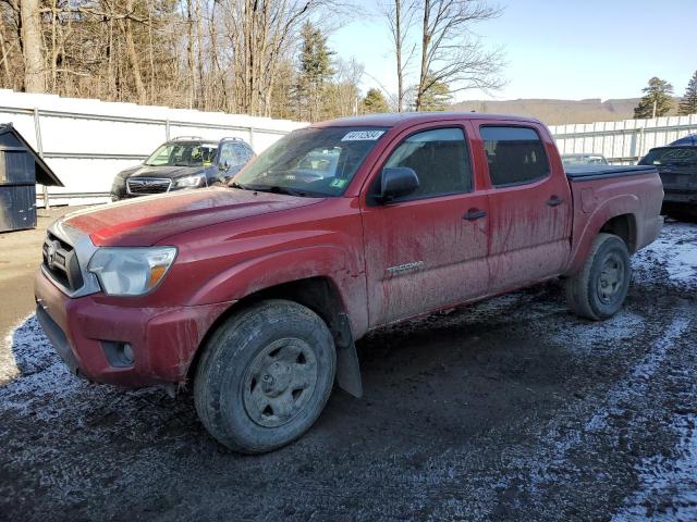 3TMLU4EN8FM173011 - 2015 TOYOTA TACOMA DOUBLE CAB RED photo 1