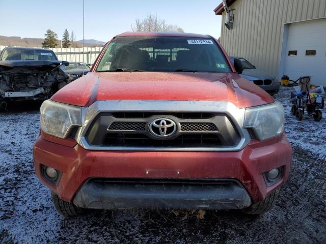 3TMLU4EN8FM173011 - 2015 TOYOTA TACOMA DOUBLE CAB RED photo 5