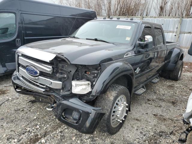1FT8W3DT8FEA50146 - 2015 FORD F350 SUPER DUTY BLACK photo 1